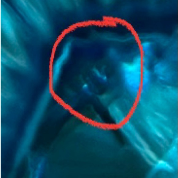 “Kemple” 1950’s Hobstar and Fan Blue, Candy Dish with Lid mint condition - Picture 10 of 13